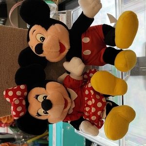 Mickey and Minne Mouse